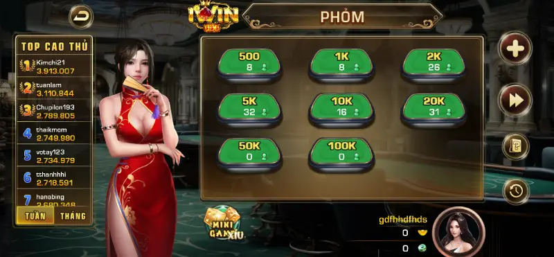 Chơi game bài hay tại IWIN cực dễ