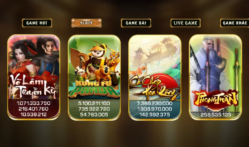 Nhiều game Slot tại IWIN CLUB