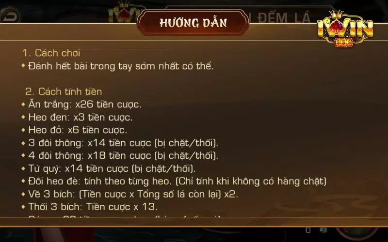 iWin tích hợp hướng dẫn chi tiết để người chơi dễ dàng nắm bắt và cải thiện kỹ năng